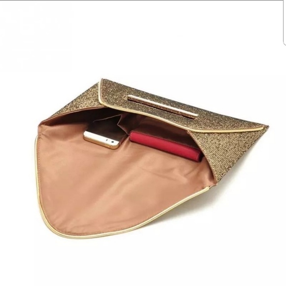 LAST ONE! - Gold Envelope Clutch - Picture 2 of 3